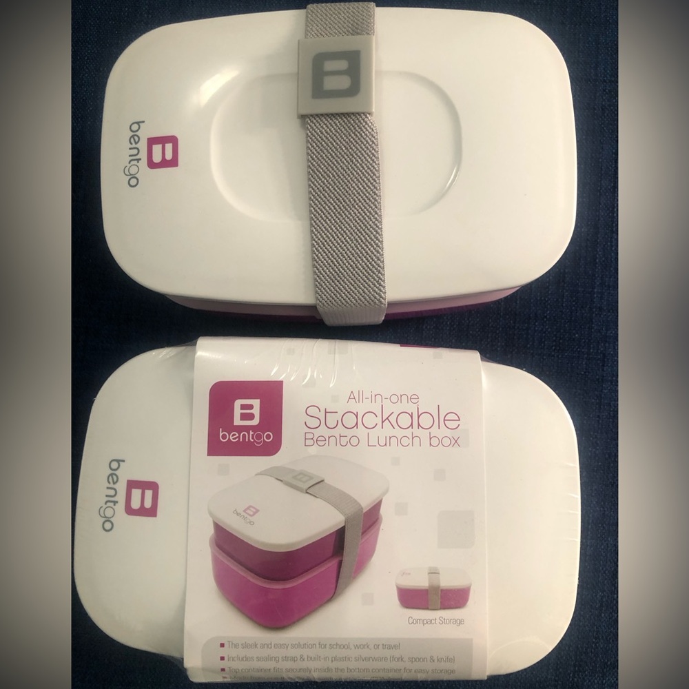 NWT Bentgo Stackable Bento Lunchbox x2